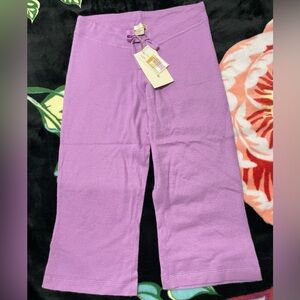 Lilac Kids Cashmere knit Casual Pants Sz.L